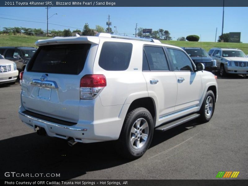 Blizzard White Pearl / Sand Beige 2011 Toyota 4Runner SR5