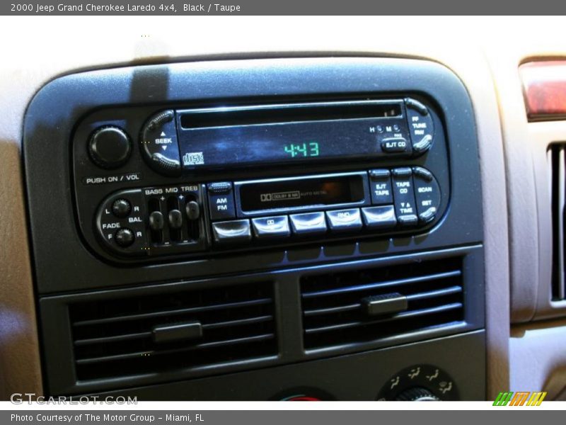 Black / Taupe 2000 Jeep Grand Cherokee Laredo 4x4