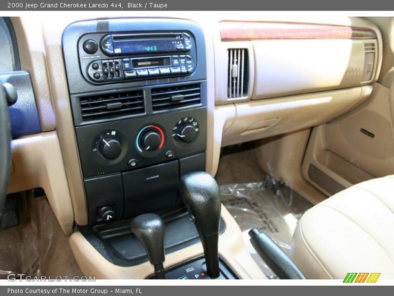 Black / Taupe 2000 Jeep Grand Cherokee Laredo 4x4