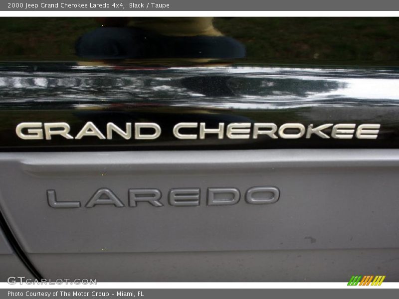 Black / Taupe 2000 Jeep Grand Cherokee Laredo 4x4