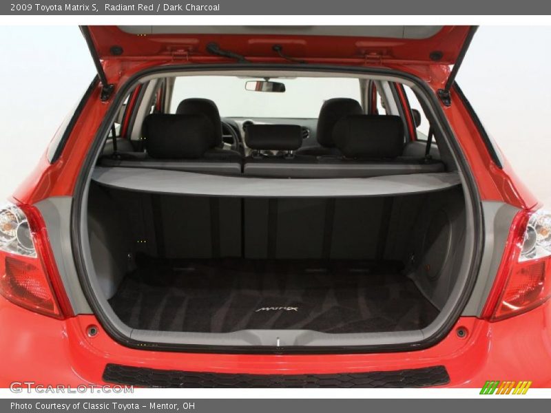 Radiant Red / Dark Charcoal 2009 Toyota Matrix S