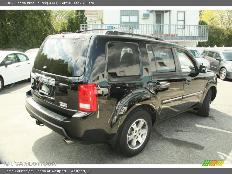 Formal Black / Black 2009 Honda Pilot Touring 4WD