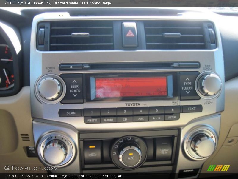 Blizzard White Pearl / Sand Beige 2011 Toyota 4Runner SR5