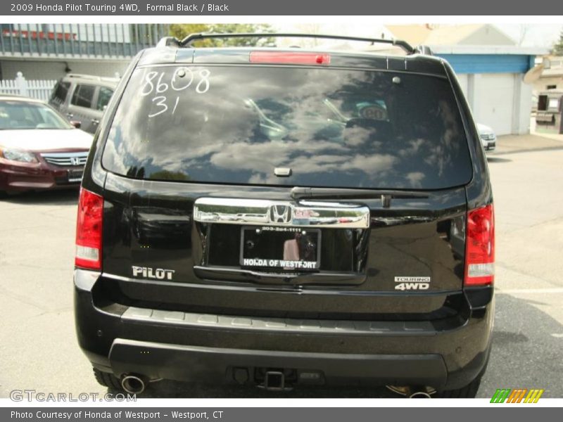 Formal Black / Black 2009 Honda Pilot Touring 4WD