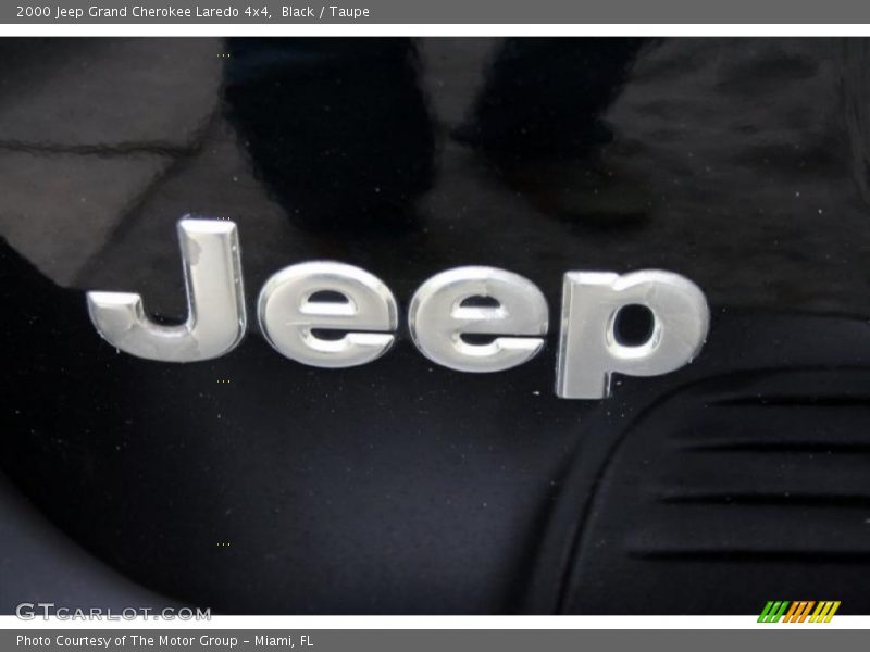 Black / Taupe 2000 Jeep Grand Cherokee Laredo 4x4