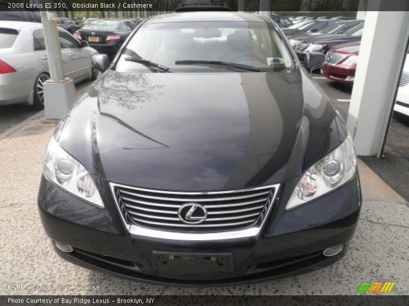 Obsidian Black / Cashmere 2008 Lexus ES 350
