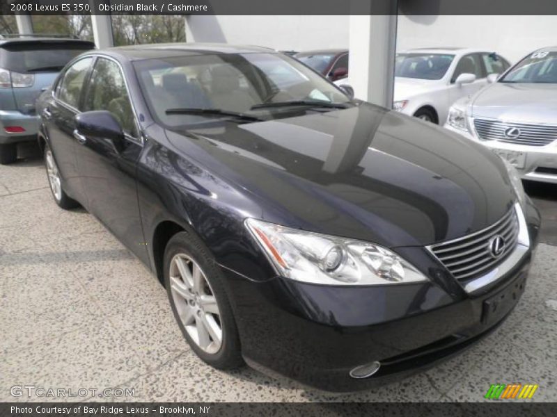 Obsidian Black / Cashmere 2008 Lexus ES 350