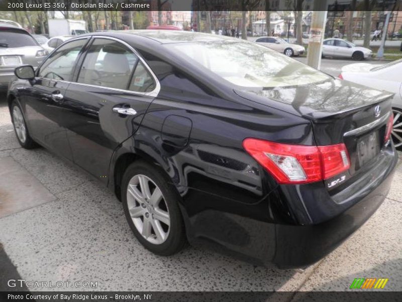 Obsidian Black / Cashmere 2008 Lexus ES 350
