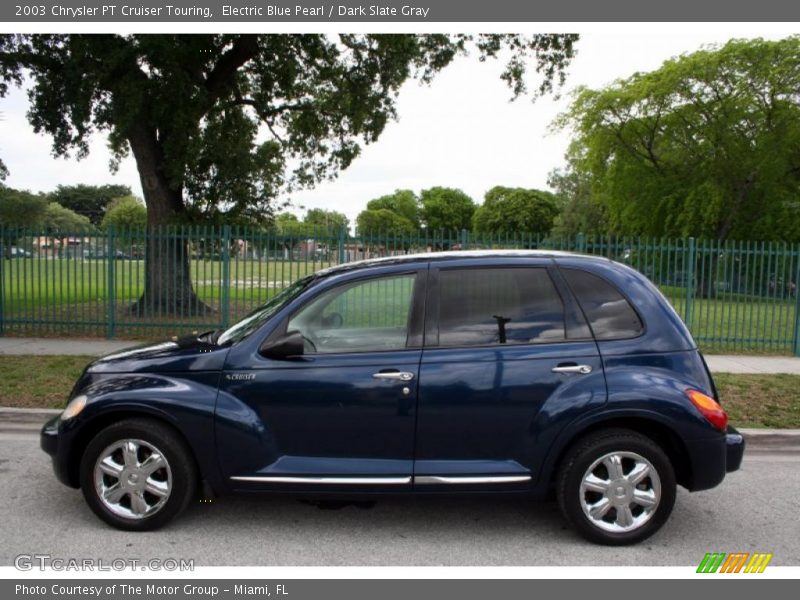 Electric Blue Pearl / Dark Slate Gray 2003 Chrysler PT Cruiser Touring