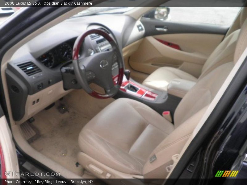 Obsidian Black / Cashmere 2008 Lexus ES 350