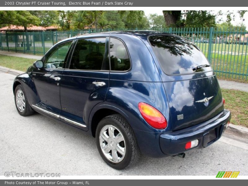 Electric Blue Pearl / Dark Slate Gray 2003 Chrysler PT Cruiser Touring
