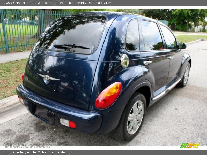 Electric Blue Pearl / Dark Slate Gray 2003 Chrysler PT Cruiser Touring