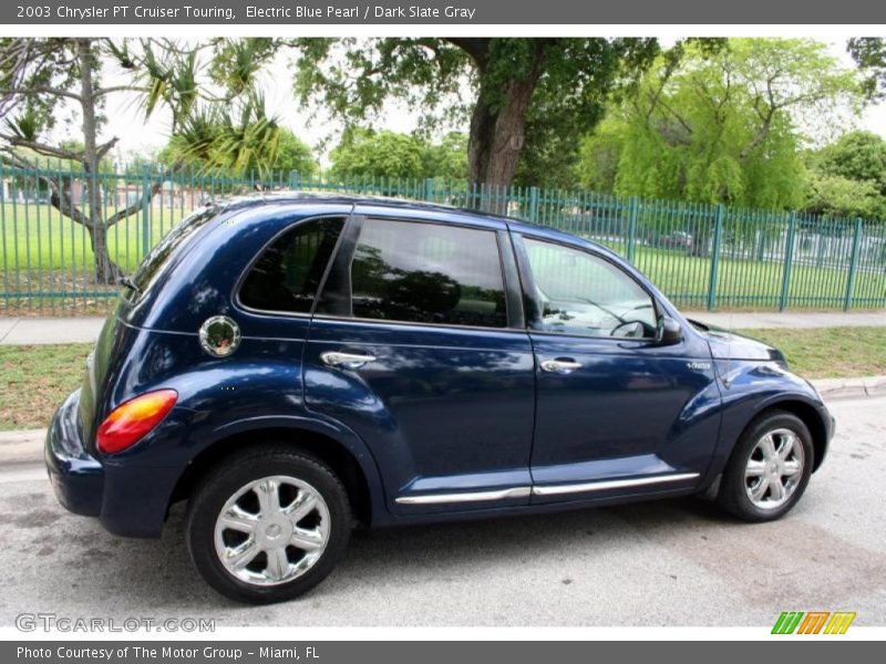 Electric Blue Pearl / Dark Slate Gray 2003 Chrysler PT Cruiser Touring