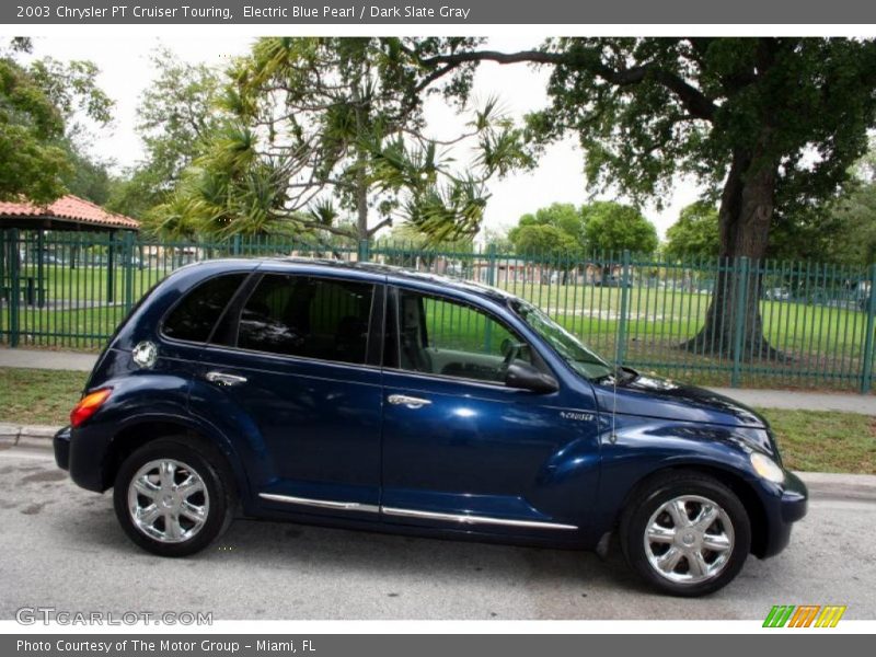 Electric Blue Pearl / Dark Slate Gray 2003 Chrysler PT Cruiser Touring
