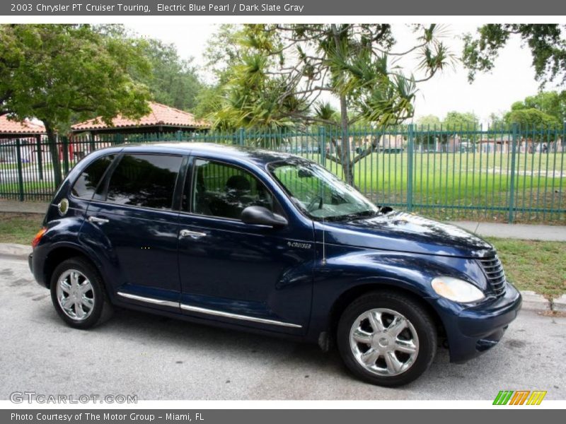 Electric Blue Pearl / Dark Slate Gray 2003 Chrysler PT Cruiser Touring