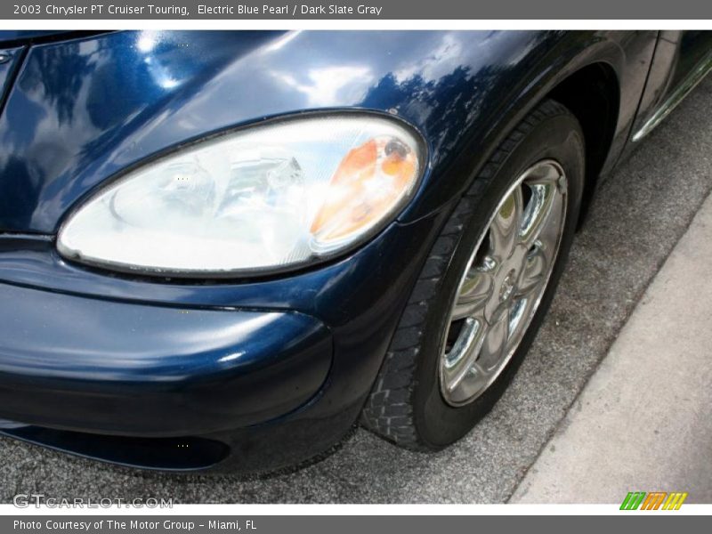 Electric Blue Pearl / Dark Slate Gray 2003 Chrysler PT Cruiser Touring