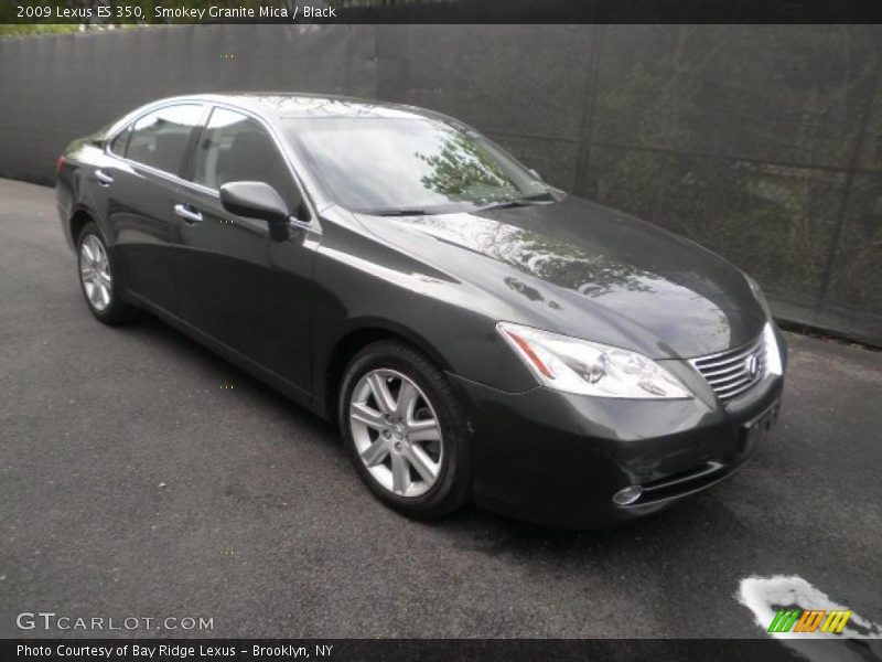 Smokey Granite Mica / Black 2009 Lexus ES 350