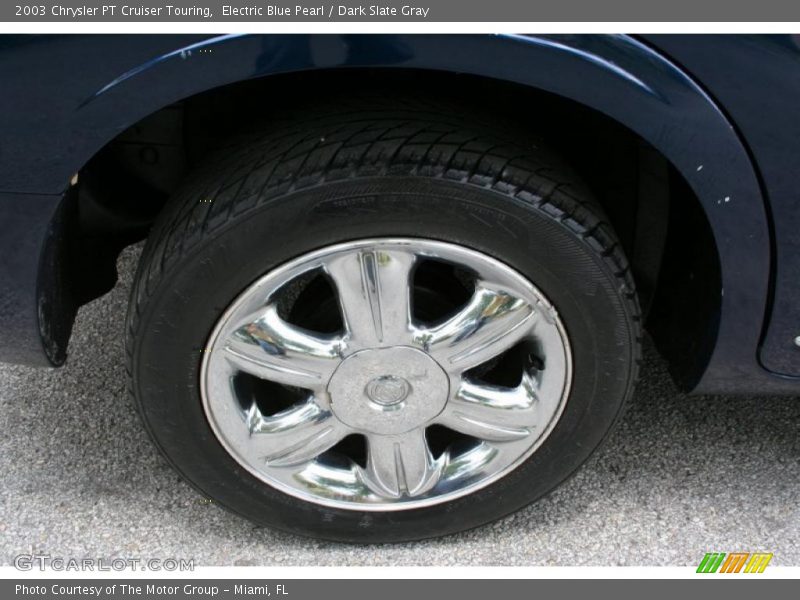Electric Blue Pearl / Dark Slate Gray 2003 Chrysler PT Cruiser Touring