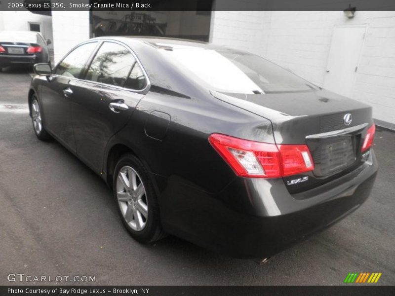 Smokey Granite Mica / Black 2009 Lexus ES 350