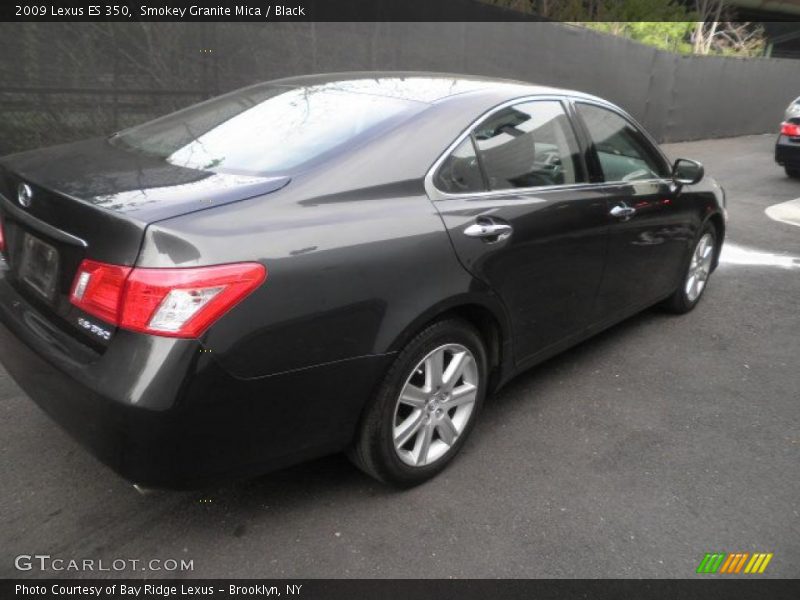 Smokey Granite Mica / Black 2009 Lexus ES 350