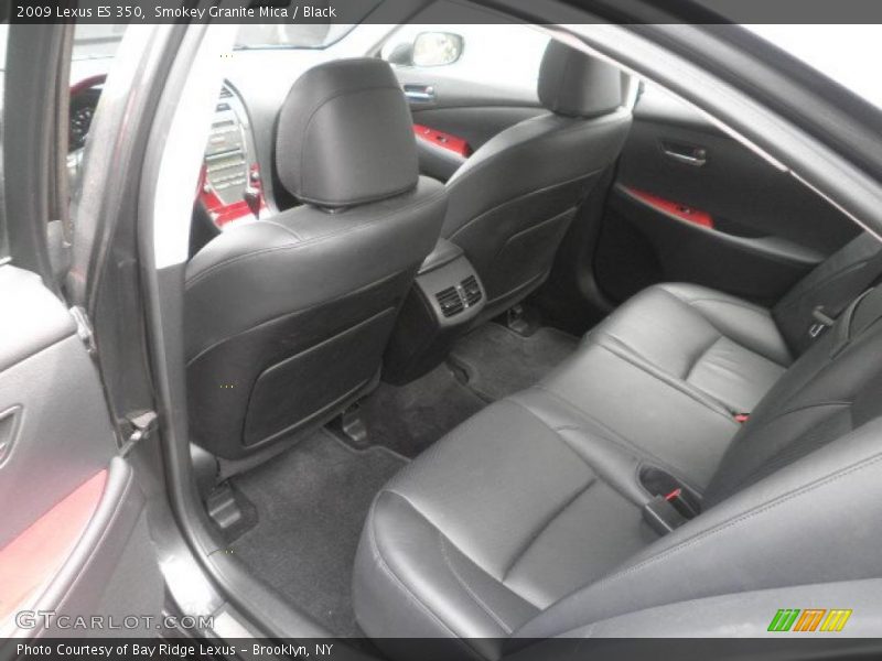 Smokey Granite Mica / Black 2009 Lexus ES 350
