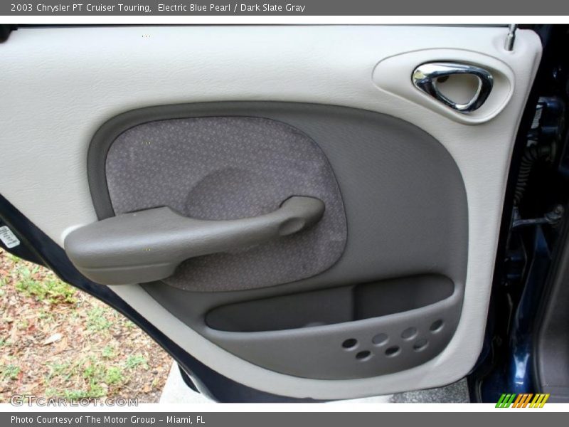 Electric Blue Pearl / Dark Slate Gray 2003 Chrysler PT Cruiser Touring