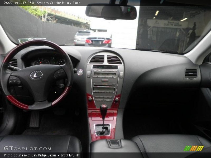 Smokey Granite Mica / Black 2009 Lexus ES 350