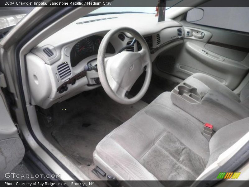 Sandstone Metallic / Medium Gray 2004 Chevrolet Impala