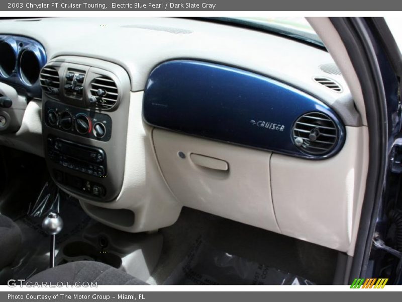 Electric Blue Pearl / Dark Slate Gray 2003 Chrysler PT Cruiser Touring