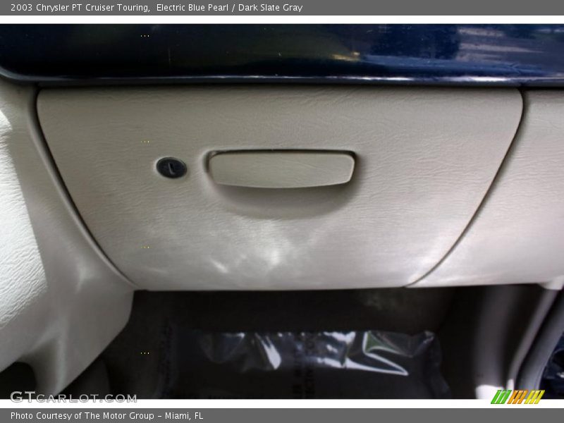 Electric Blue Pearl / Dark Slate Gray 2003 Chrysler PT Cruiser Touring
