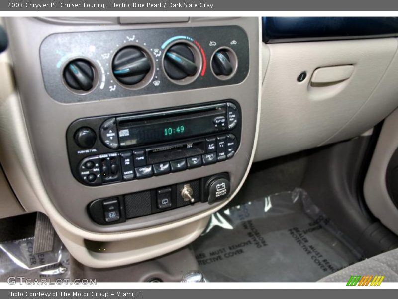 Electric Blue Pearl / Dark Slate Gray 2003 Chrysler PT Cruiser Touring