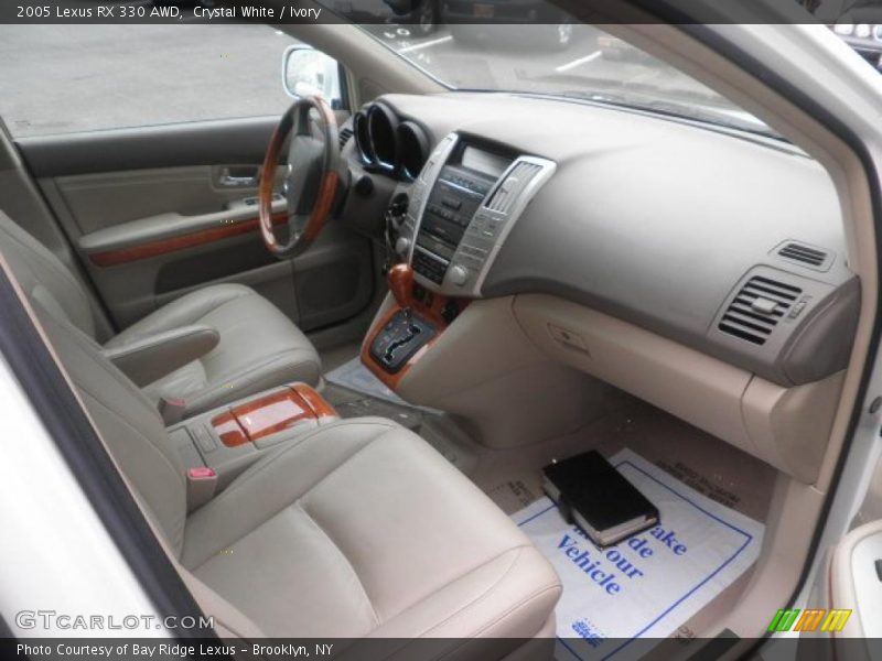Crystal White / Ivory 2005 Lexus RX 330 AWD