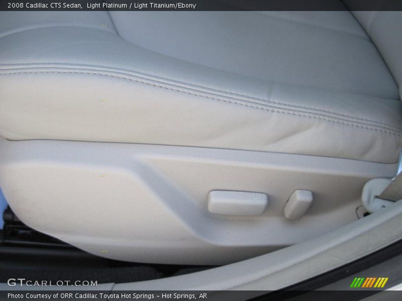Light Platinum / Light Titanium/Ebony 2008 Cadillac CTS Sedan