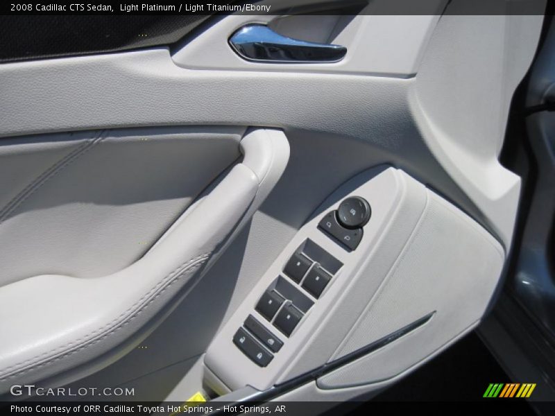 Light Platinum / Light Titanium/Ebony 2008 Cadillac CTS Sedan