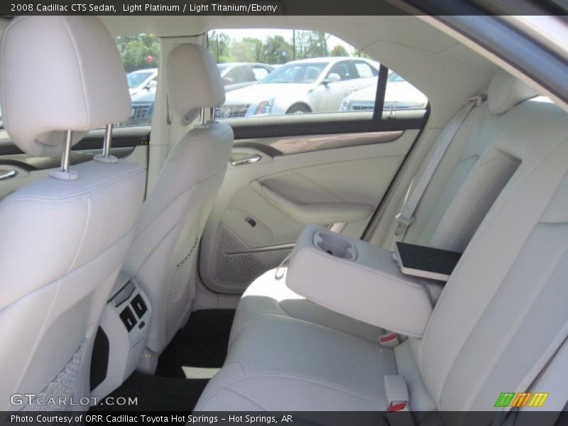 Light Platinum / Light Titanium/Ebony 2008 Cadillac CTS Sedan