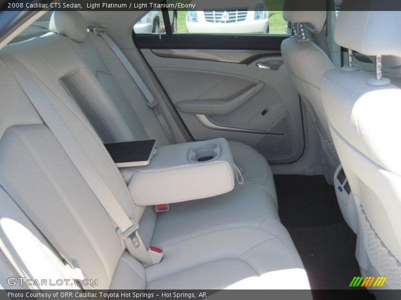 Light Platinum / Light Titanium/Ebony 2008 Cadillac CTS Sedan