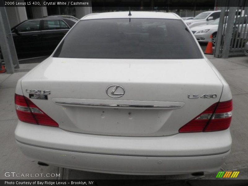 Crystal White / Cashmere 2006 Lexus LS 430