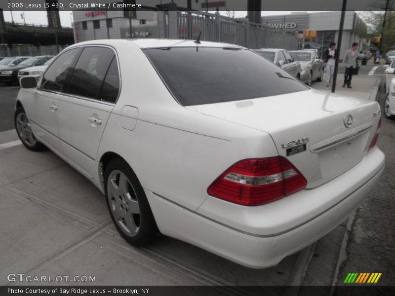 Crystal White / Cashmere 2006 Lexus LS 430