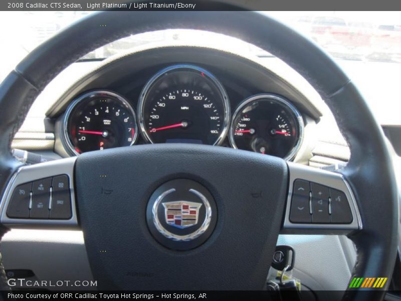 Light Platinum / Light Titanium/Ebony 2008 Cadillac CTS Sedan