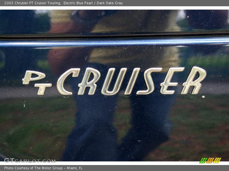 Electric Blue Pearl / Dark Slate Gray 2003 Chrysler PT Cruiser Touring