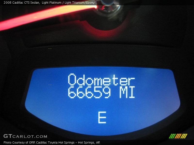 Light Platinum / Light Titanium/Ebony 2008 Cadillac CTS Sedan
