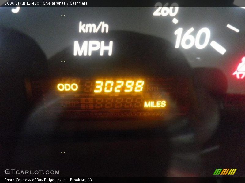 Crystal White / Cashmere 2006 Lexus LS 430