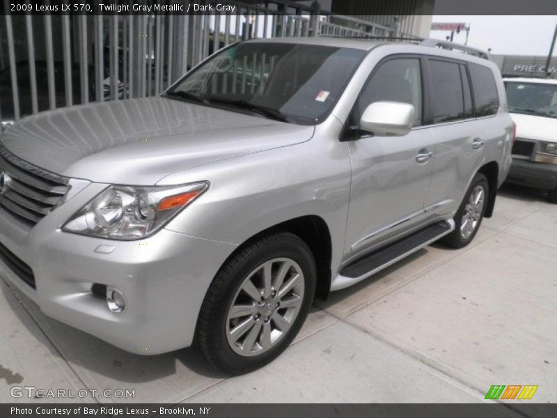 Twilight Gray Metallic / Dark Gray 2009 Lexus LX 570