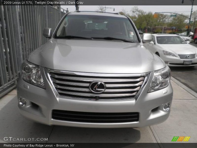 Twilight Gray Metallic / Dark Gray 2009 Lexus LX 570
