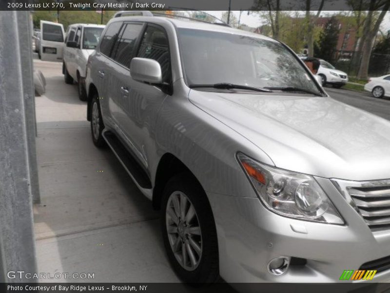 Twilight Gray Metallic / Dark Gray 2009 Lexus LX 570