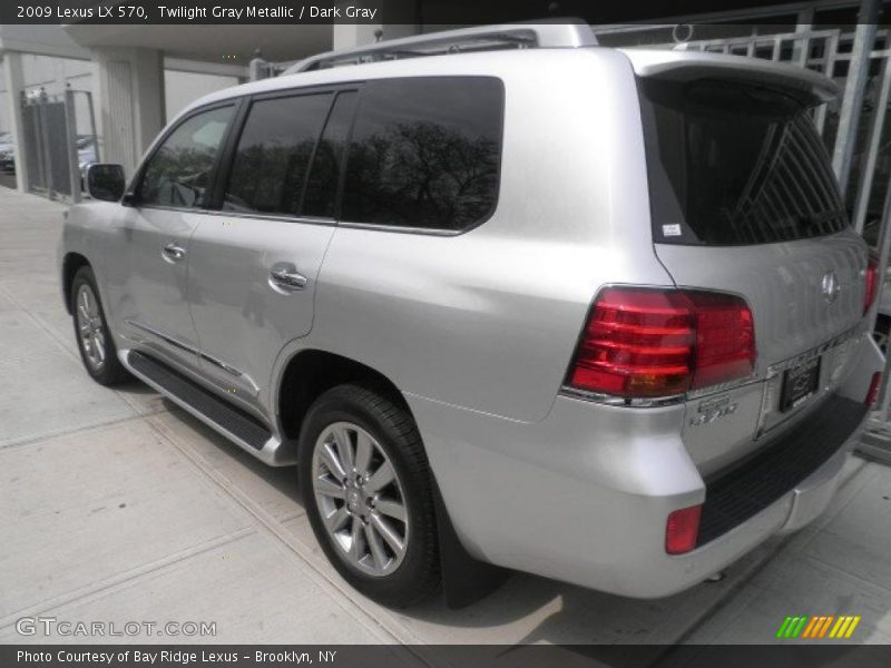 Twilight Gray Metallic / Dark Gray 2009 Lexus LX 570
