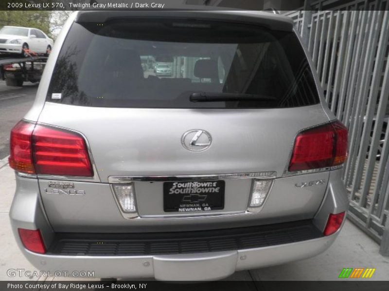 Twilight Gray Metallic / Dark Gray 2009 Lexus LX 570