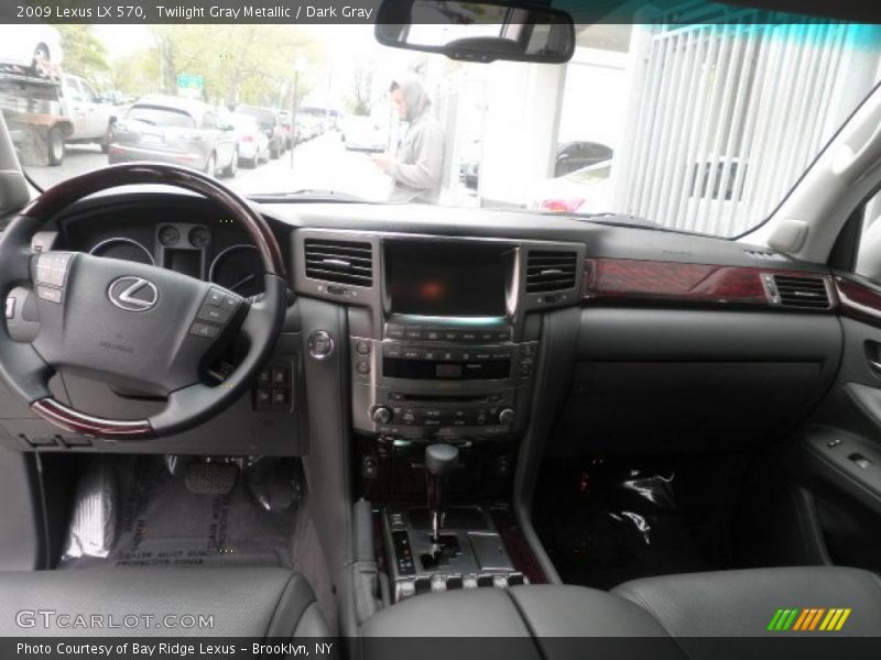 Twilight Gray Metallic / Dark Gray 2009 Lexus LX 570