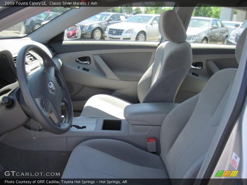 Classic Silver Metallic / Ash 2009 Toyota Camry LE