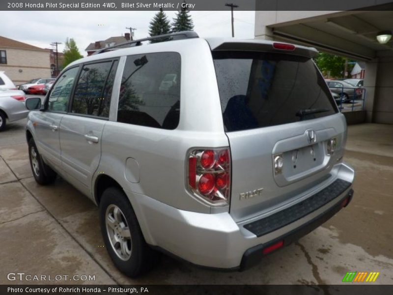 Billet Silver Metallic / Gray 2008 Honda Pilot Special Edition 4WD